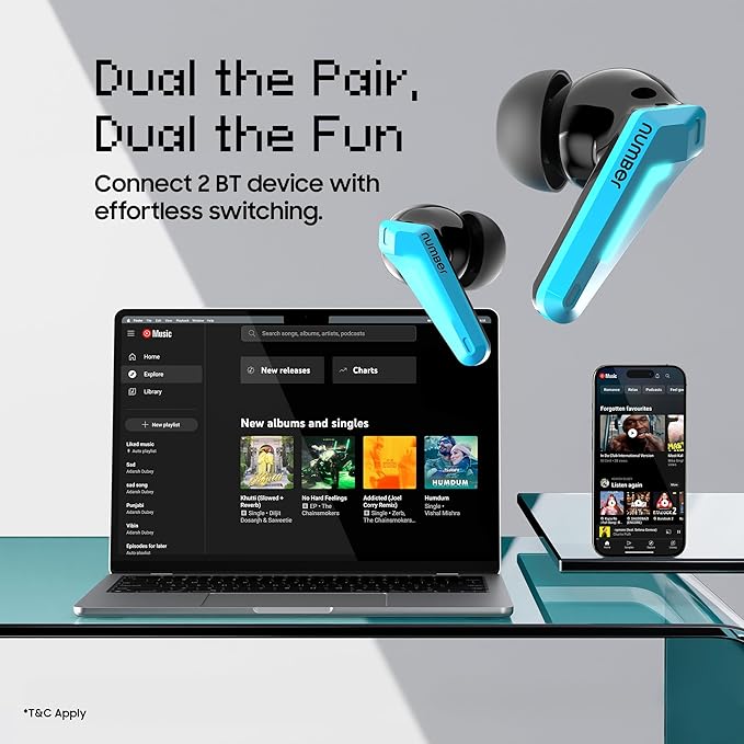Number Super Buds GT M9 Gaming TWS Earbuds