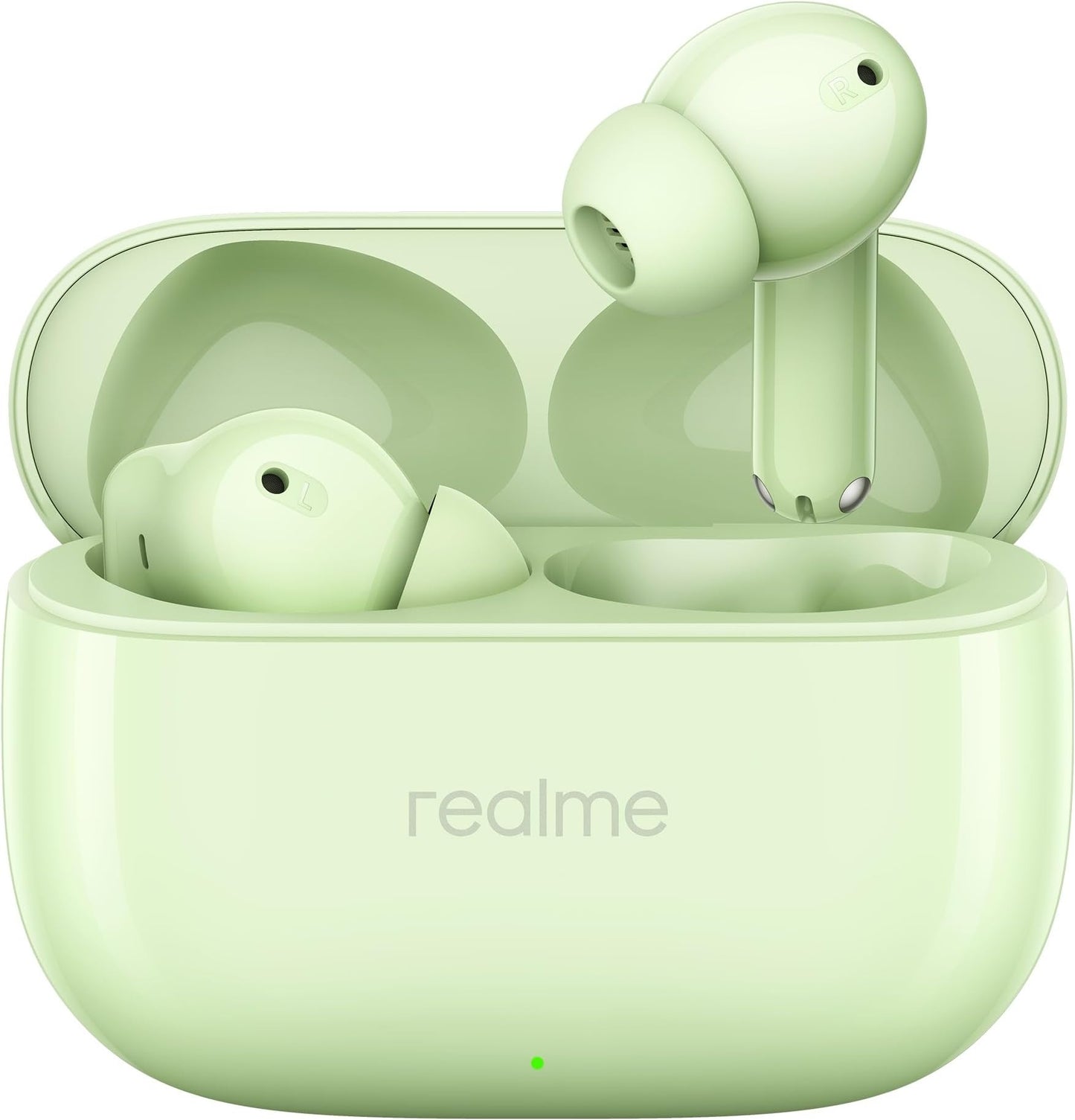 realme Buds T300 Truly Wireless in Ear Earbuds with 30dB ANC, 360° Spatial Audio Effect, 12.4mm Dynamic Bass Boost Driver with Dolby Atmos Support, Upto 40Hrs Battery and Fast Charging