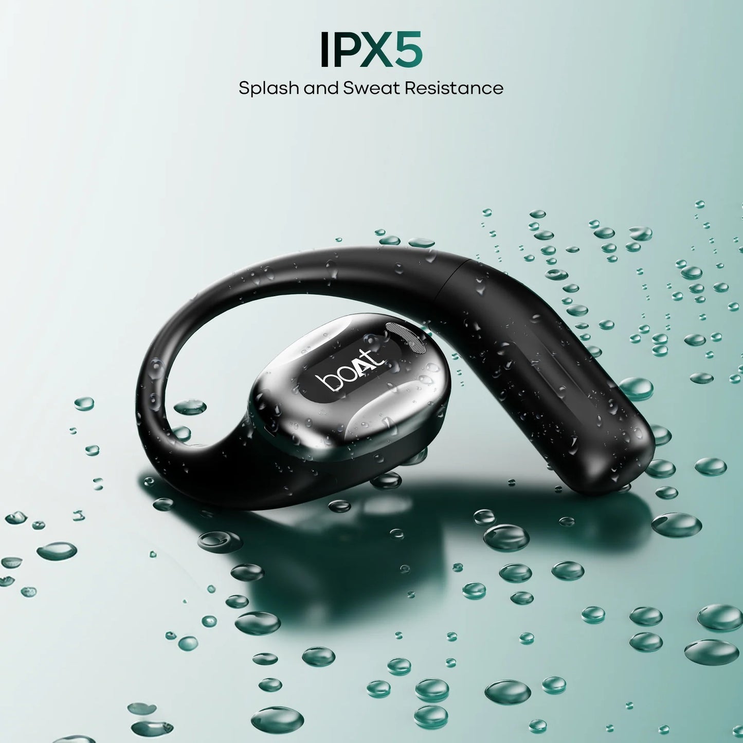 boAt Airdopes Progear w/ Air Conduction Tech,100 HRS Playback,OWS Earbuds for Workout Bluetooth