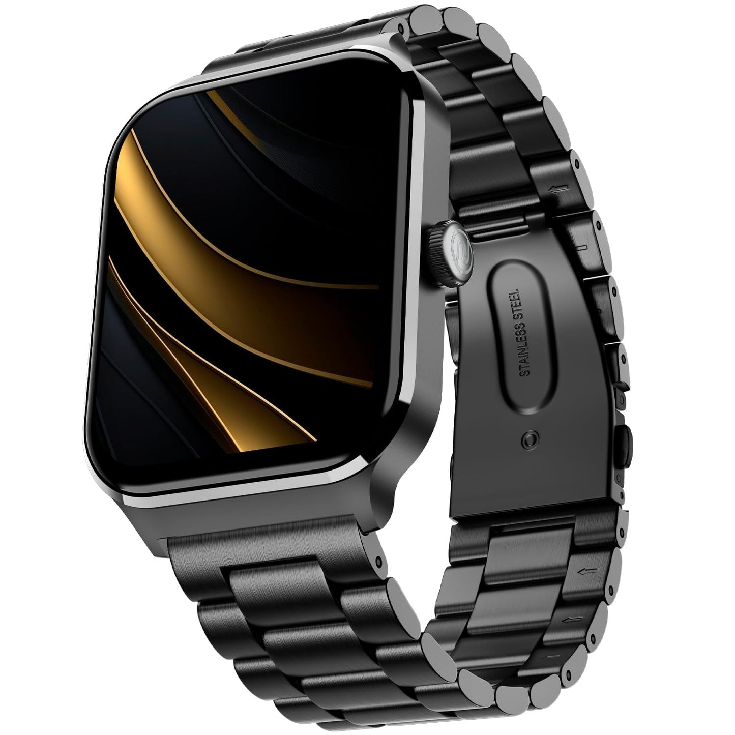 Noise Canvas Smart Watch with 1.96" Vivid Display, Functional Crown, BT Calling, 150+ Watch Faces, AI Voice Assistant, Health Suiteᵀᴹ, 100+ Sports Modes, IP67, Upto 7 Days Battery