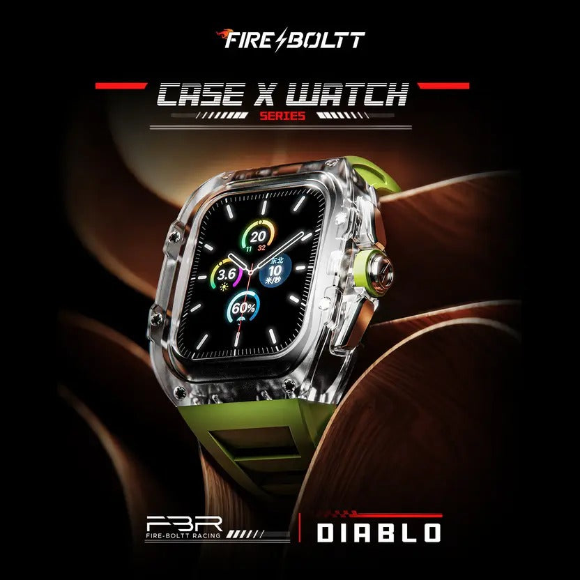 Fire-Boltt Diablo 49.5mm (1.95) Display, Bluetooth Calling, Wireless Charging Smartwatch