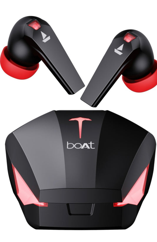 boAt Airdopes 192 with Beast Mode(40ms), 30 Hours Playback & LED Lights Bluetooth
