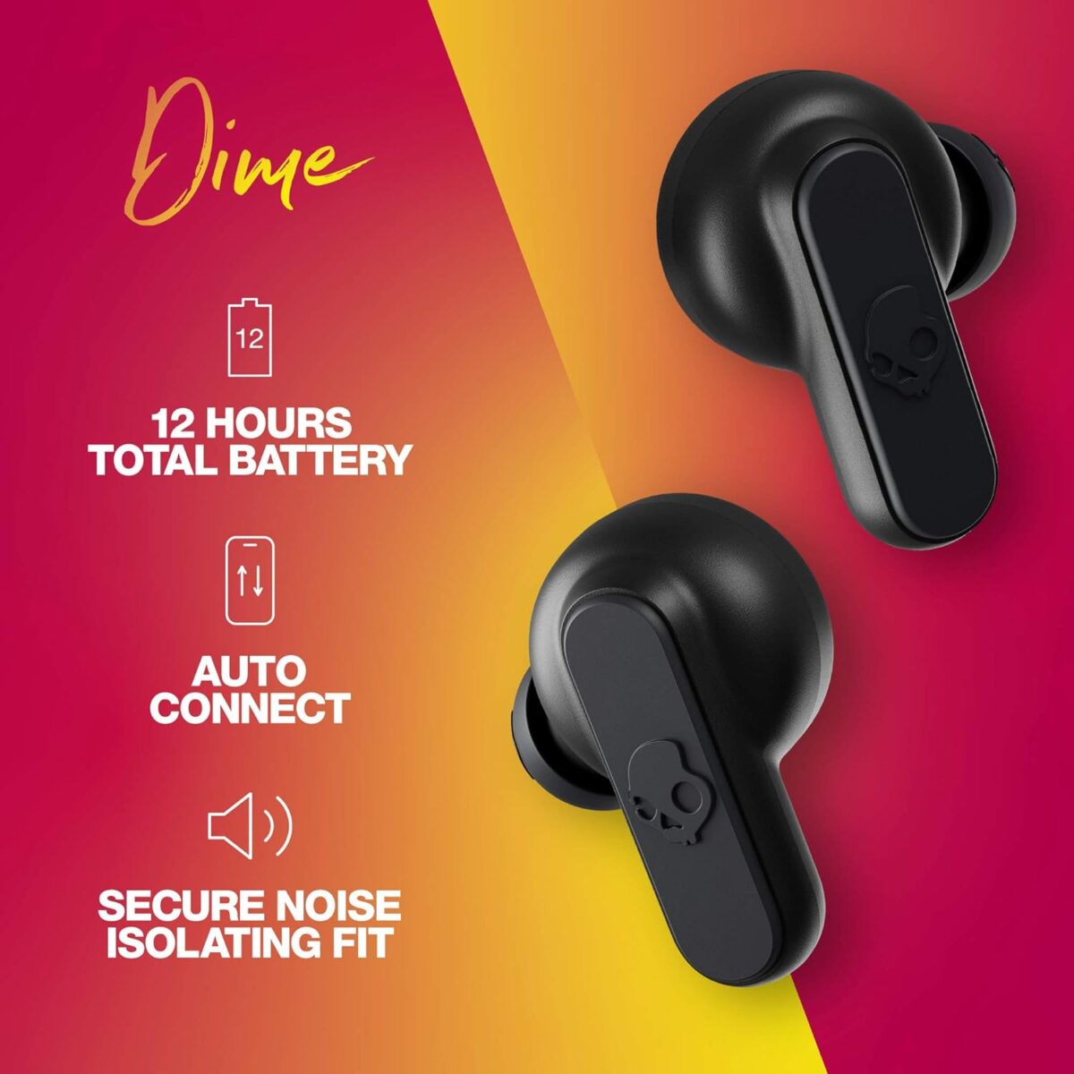 Skullcandy Dime True Wireless in-Ear Bluetooth Earbuds