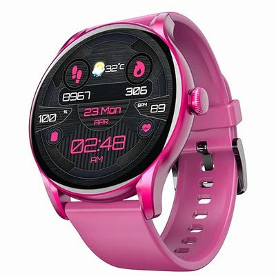 boAt Lunar Connect Ace w/ 3.63 cm(1.43") AMOLED Display,BT Calling,Sports Modes, IP68 Smartwatch