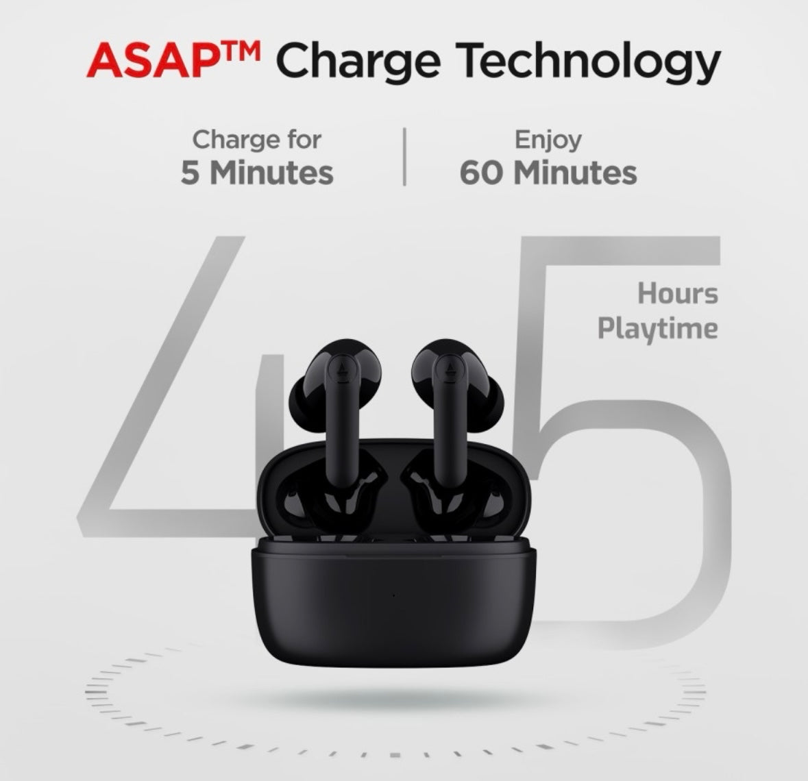 boAt Airdopes 131 PRO with 11mm Drivers,45Hrs Playback,ASAP Charge & Quad Mic ENx Bluetooth Headset