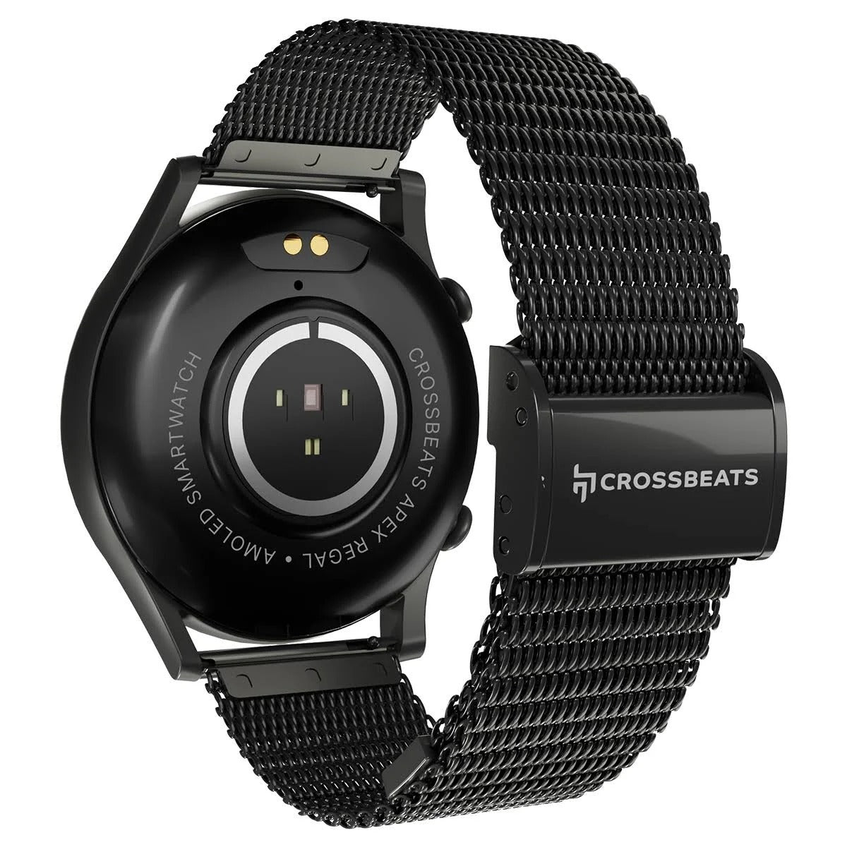 CrossBeats Apex Regal 1.4 AMOLED SmartWatch with Bluetooth Calling, Metal Body, Fast Charge Smartwatch