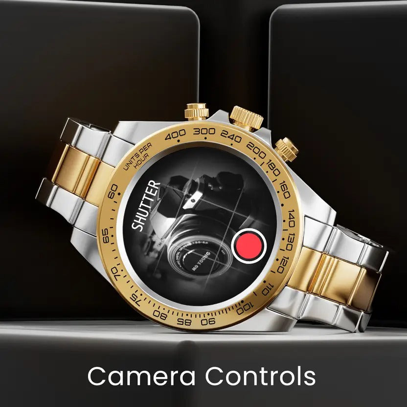 Fire-Boltt Blizzard 32.5mm (1.28) Luxury watch with BT Calling,Stainless Steel Body Smartwatch