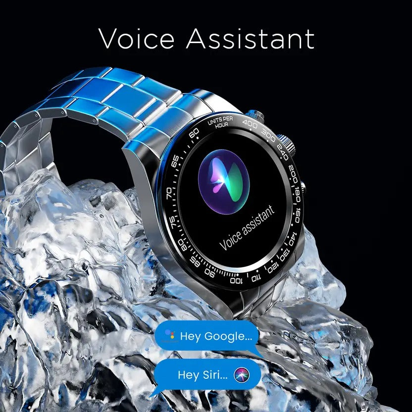Fire-Boltt Blizzard 32.5mm (1.28) Luxury watch with BT Calling,Stainless Steel Body Smartwatch