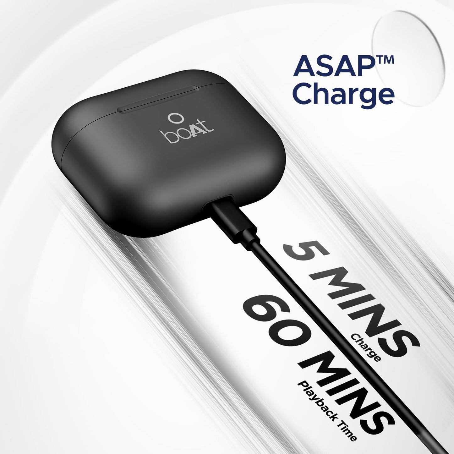 Boat Airdopes Joy, 35Hrs Battery, Fast Charge, IWP Tech, Low Latency, 2Mic ENx, Type-C Port, v5.3 Bluetooth Earbuds, TWS Ear Buds Wireless Earphones with mic