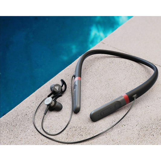 Boult Audio ProBass Fcharge with upto 40 hrs of Playtime, ENC,14.2 mm Driver, Fast Charging, IPX5 Water Resistant, Pro+ Calling Mic Technology, Fast Pairing, Bluetooth v5.3