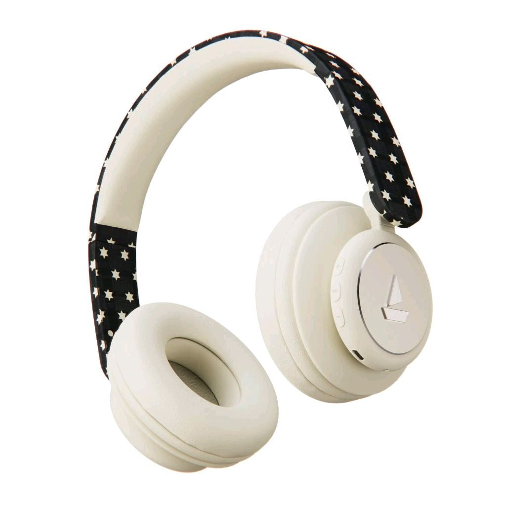 Boat Rockerz 450/450R, 15 HRS Battery, 40mm Drivers, Padded Ear Cushions, Integrated Controls, Dual Modes, Bluetooth Headphones, Wireless Headphone with Mic(Marvel Captain America Edition)