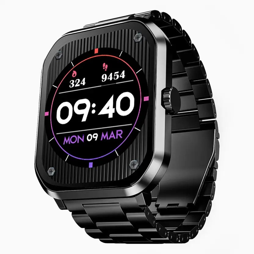boAt Ultima Chronos Select w/ 2.01" AMOLED Display, BT Calling, Functional Crown, QR Code Smartwatch