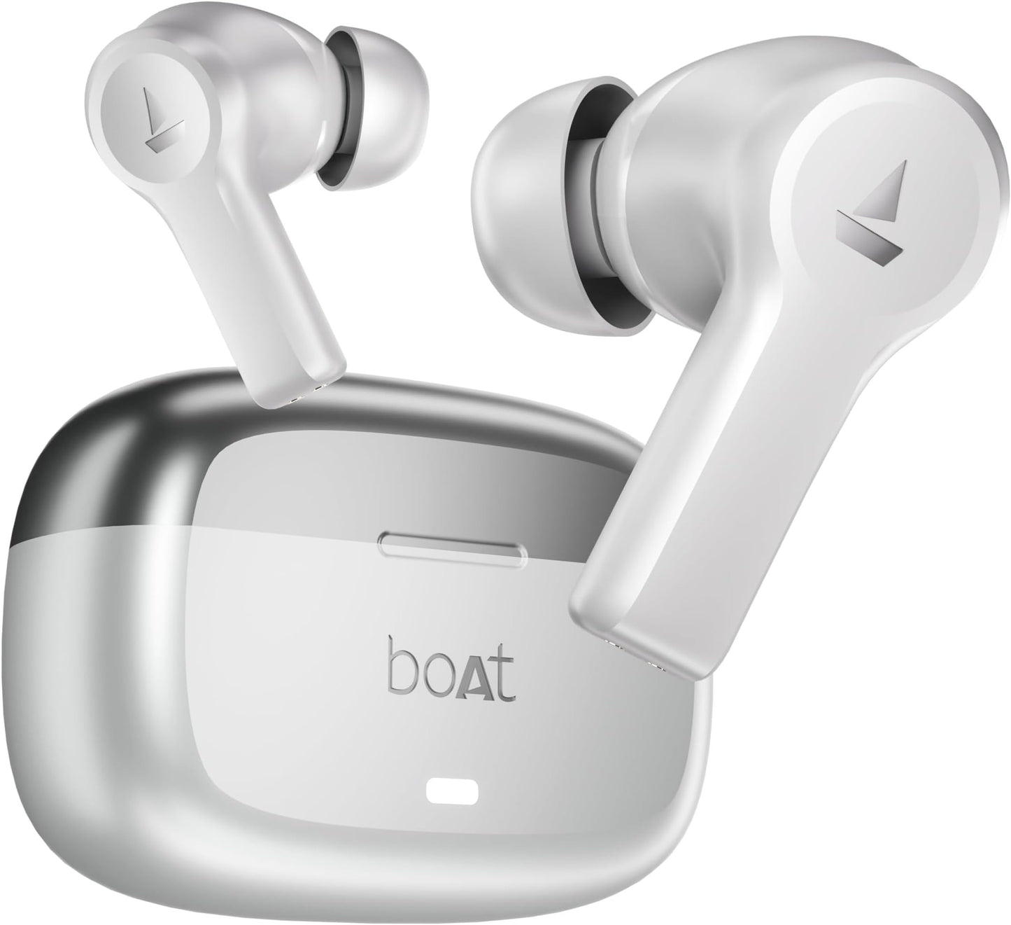 boAt Nirvana Lucid w/ 32 dB ANC, Multi-Point Connectivity, in-Ear Detection, 60HRS Playback, Hearables App, 4 Mics ENx, IPX5 Truly Wireless in Ear Earbuds, TWS Ear Buds