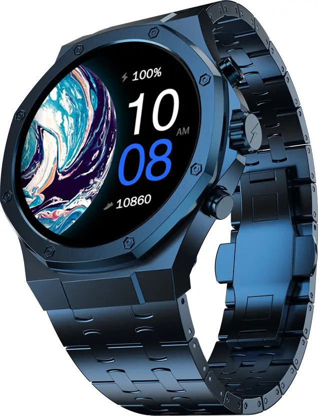 Fire-Boltt Royale Luxury Stainless Steel 36.3mm (1.43) AMOLED display, BT calling Smartwatch