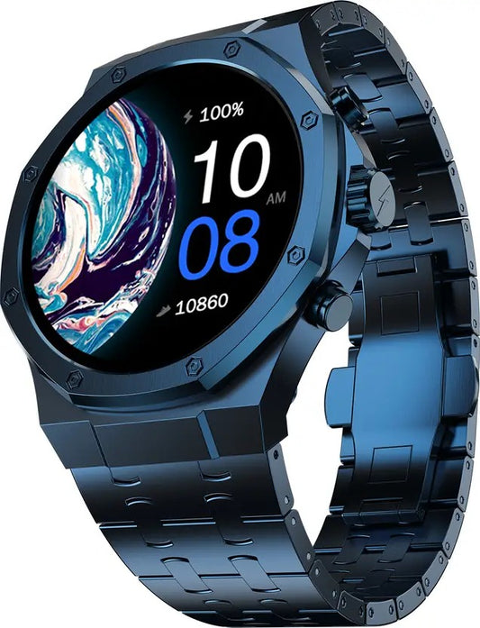 Fire-Boltt Royale Luxury Stainless Steel 36.3mm (1.43) AMOLED display, BT calling Smartwatch