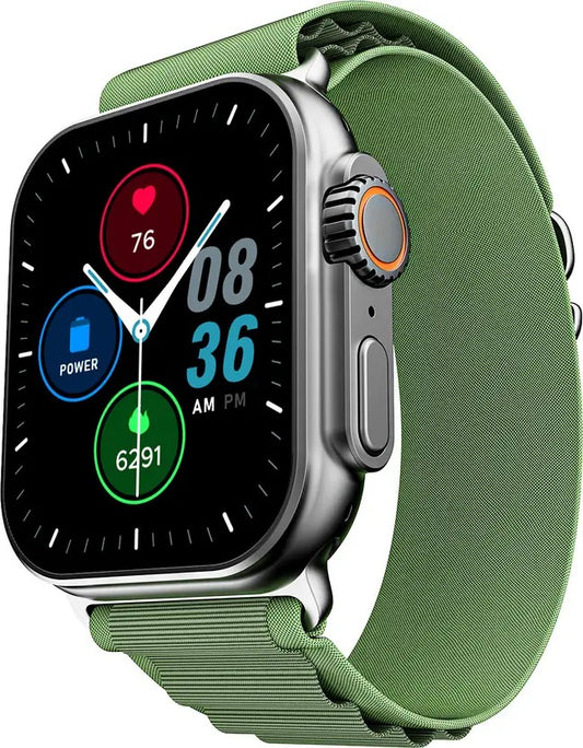 boAt Wave Genesis Pro w/ 1.96'' AMOLED Display,BT Calling,Functional Crown,boAt Coins Smartwatch