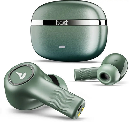 boAt Nirvana Ion 32dB Active Noise Cancellation, 120HRS, Bionic Mode, HIFI5 Bluetooth
