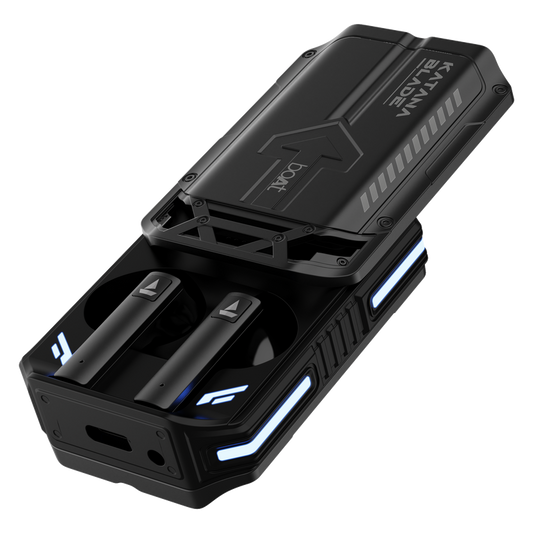 boAt Immortal Katana Blade with Beast Mode(50ms), 70HRS Battery & Metal Glider Bluetooth